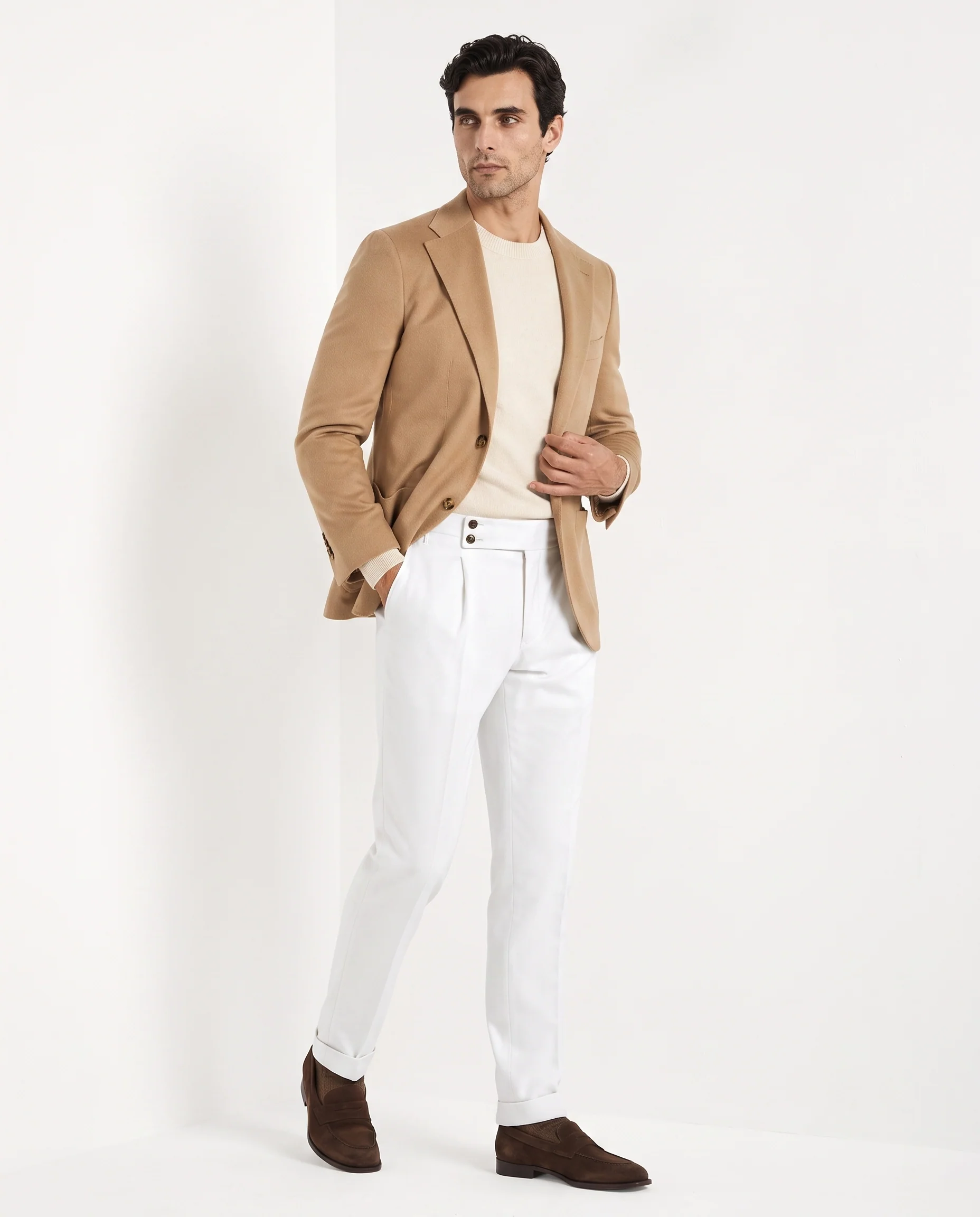 Camel Jacket - Made in Italy - Image 4